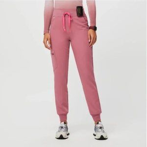 FIGS Zamora™ Jogger Scrub Pants XS Petite (Quartz/Mauve)